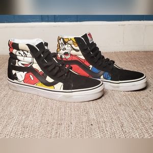 Disney X Vans collab high tops
